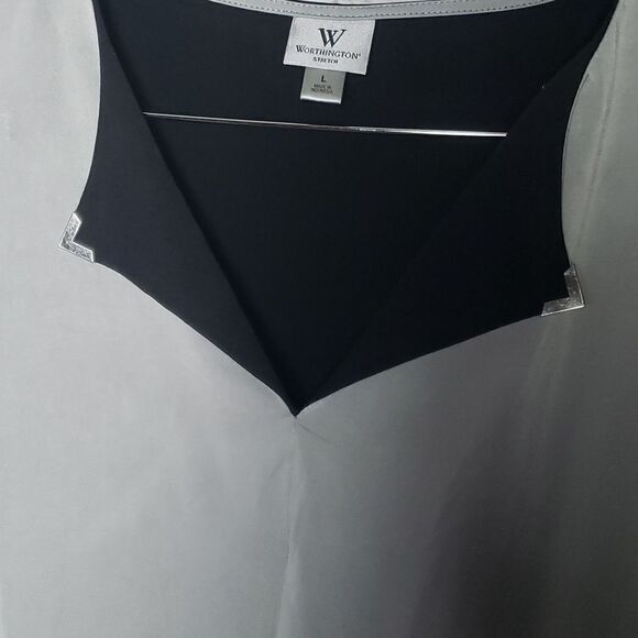 Worthington Gray Top  - Picture 5 of 7
